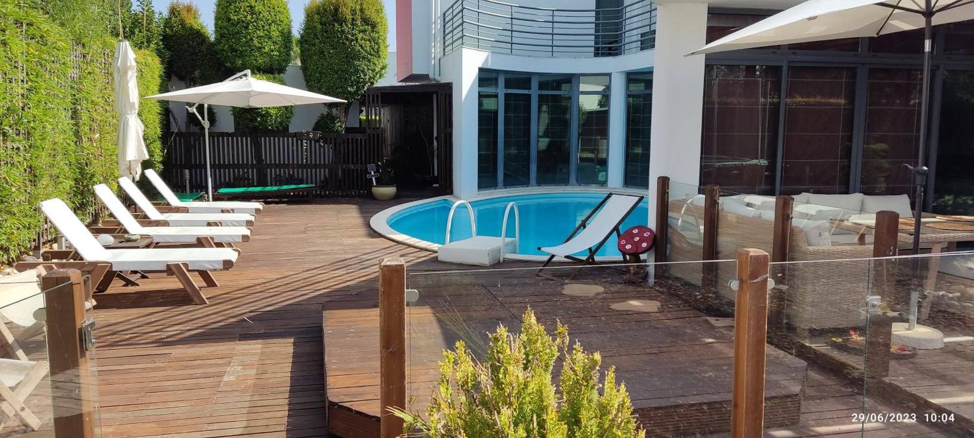 Villa De Lux With Pool Quinta do Anjo Exterior foto